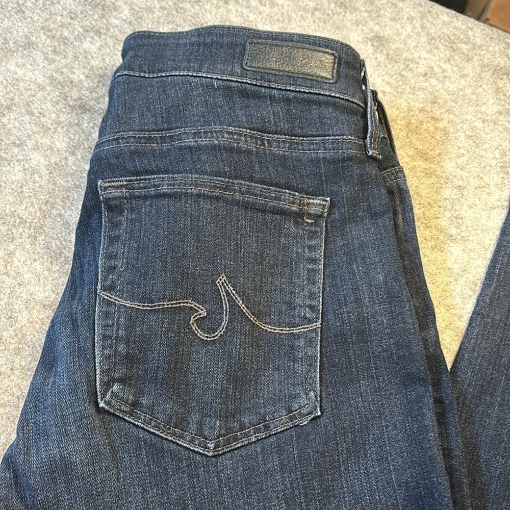AG  Jeans, The Farrah Skinny-High Rise Skinny. Size 28R. - Picture 5 of 14